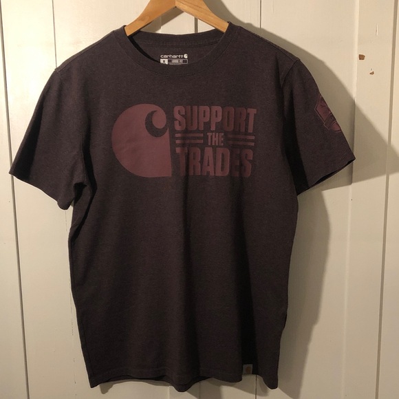 Carhartt Men's Dark Gray Graphic Tee - Picture 2 of 7